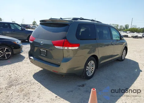 2011 Toyota Sienna Xle V6 from USA, damaged, VIN 5TDYK3DC7BS011242